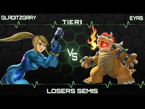 GladItzGray (Zero Suit Samus) vs Eyas (Bowser) - Thursday Throwdown 19 Losers Semis