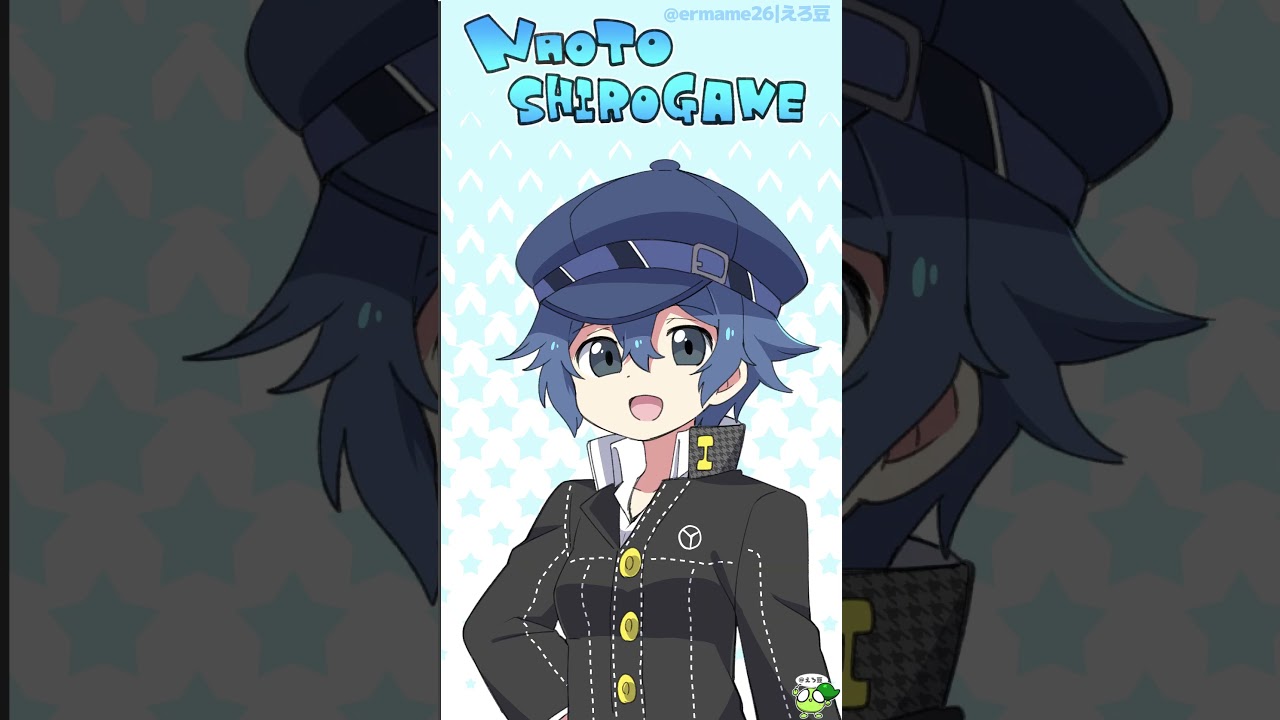 とつぜんですが猫耳直斗です  #手書きアニメ  #ペルソナ4