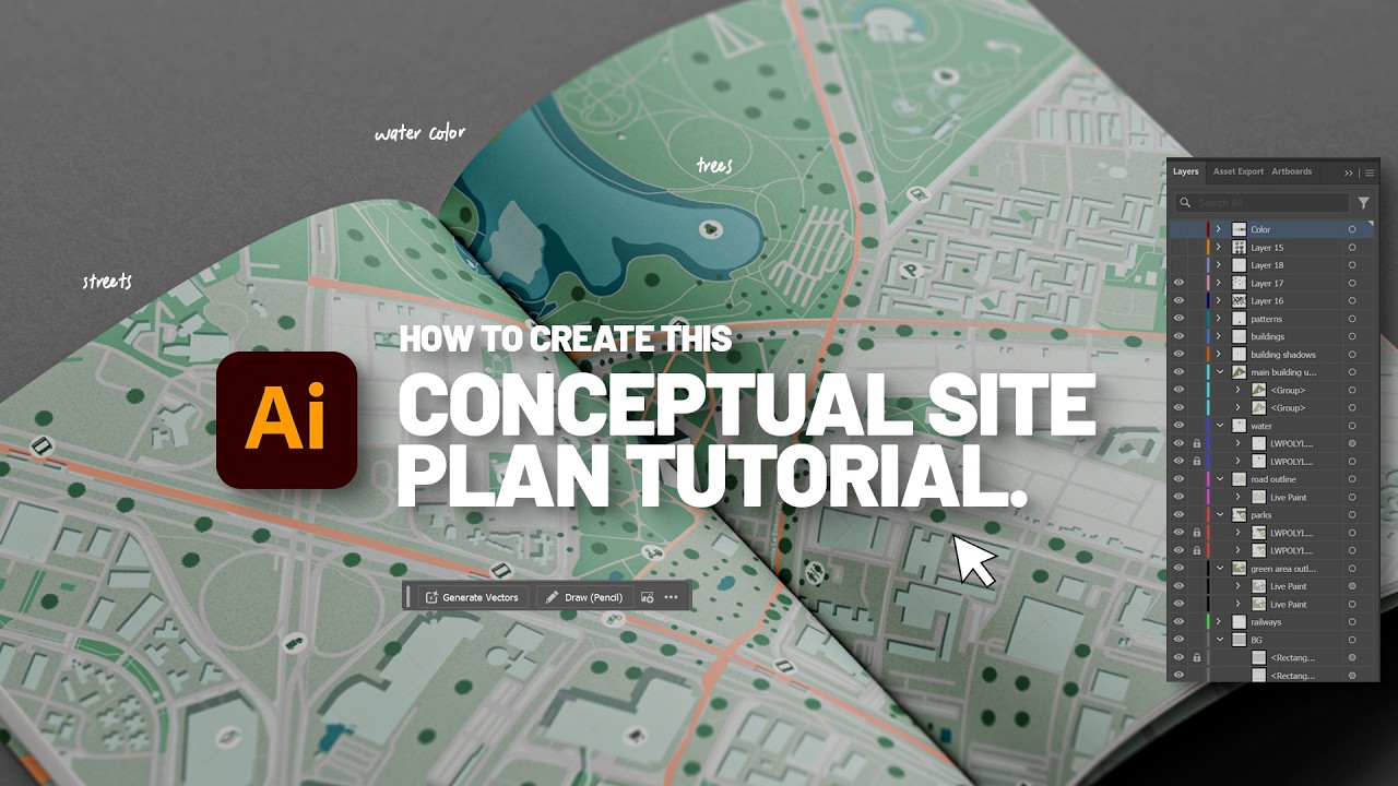 My Step by Step Workflow for Conceptual Site Plans