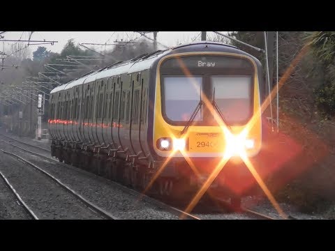Irish Rail 29000 Class Commuter Train 29406 - Portmarnock Station, Dublin