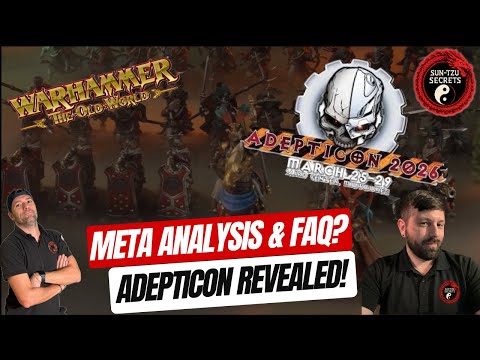 Warhammer The Old World - Meta Analysis update, Adepticon 2026 revealed! FAQs revolution?