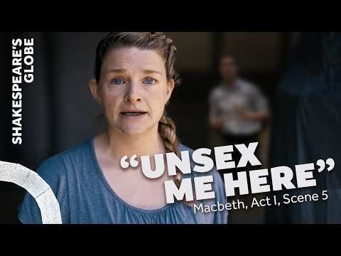 Unsex me here | Macbeth (2023) | Act I, Scene 5 | Shakespeare's Globe