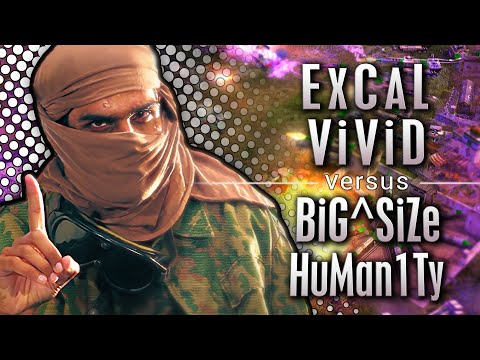 $60 2v2 Challenge: ExCaL & ViViD vs SiZe & HuMMi - Best of 13 | C&C Generals Zero Hour