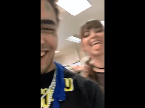 Lil Pump And Porn Star Riley Reid On IG Story