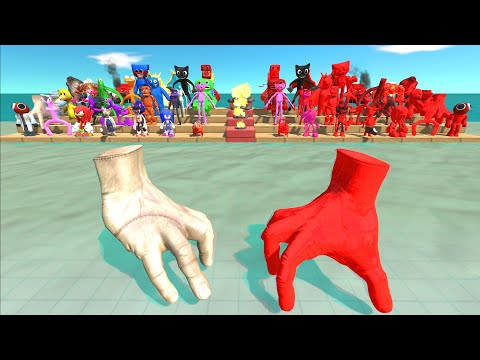 Creepy Monster VS Red Itself