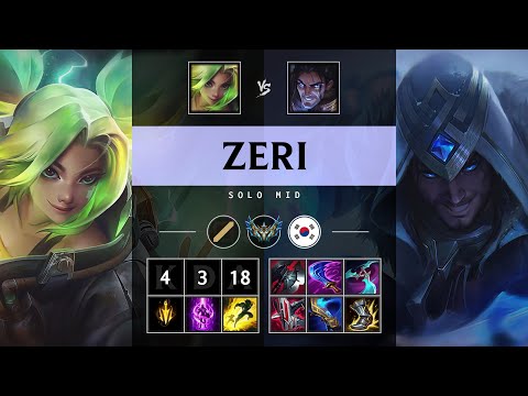 Zeri Mid vs Sylas - KR Challenger Patch 14.22