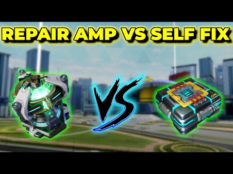 WR - Titan Repair Amplifier vs Self-Fix Unit - Insane MUST SEE Healing Difference | War Robots