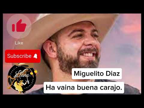Miguelito Diaz. Ha vaina buena carajo.