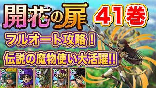 【ドラクエタクト】開花の扉41巻 フルオート攻略！伝説の魔物使い大活躍!! 【実況】【#ドラクエタクト／#ドラゴンクエストタクト／#DQTact】【無課金攻略】