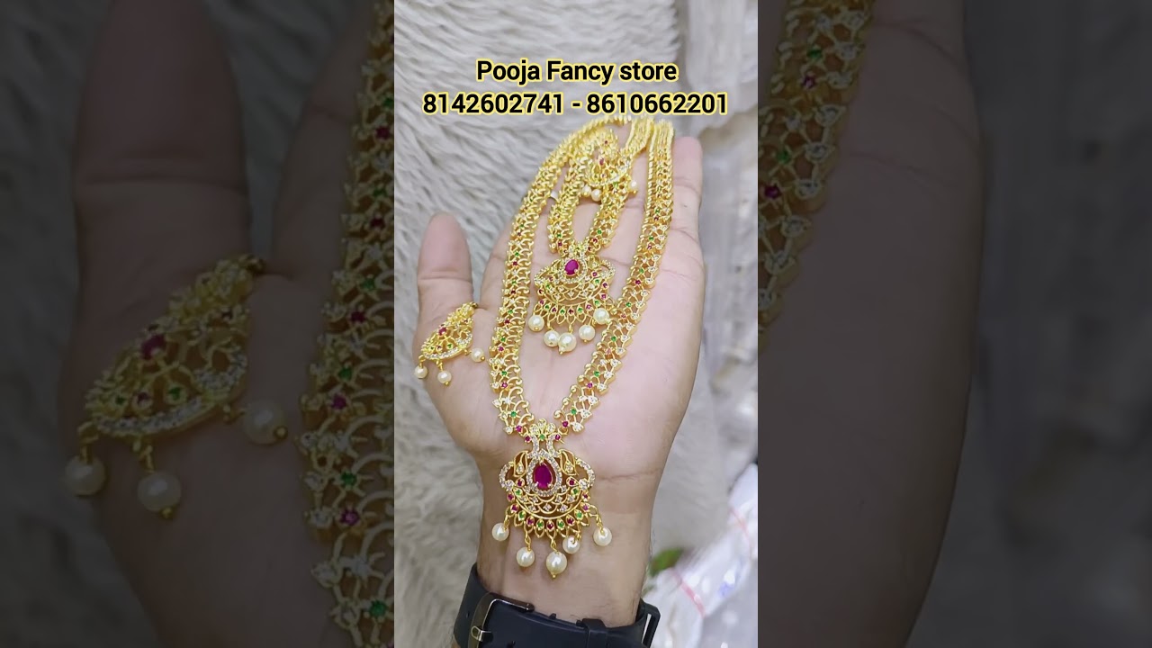 one gram gold jewellery || imitation jewellery #shivanshicreations