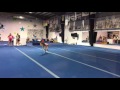 Adriana Age 8 Round Off Tuck Double Back Handspring Tuck