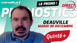 emission video des courses turf pmu du Mardi 30 décembre 2025