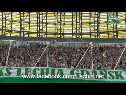 2016.04.09 Doping kibiców Lechii podczas meczu Lechia-Ruch