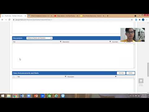Plus Portals Class Page Tutorial