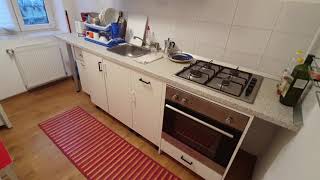 Apartment for rent in Cluj, near the University of Medicine and Pharmacy and the University Babeș-Bolyai, kitchen, 2 bedrooms, 2 bathrooms Video