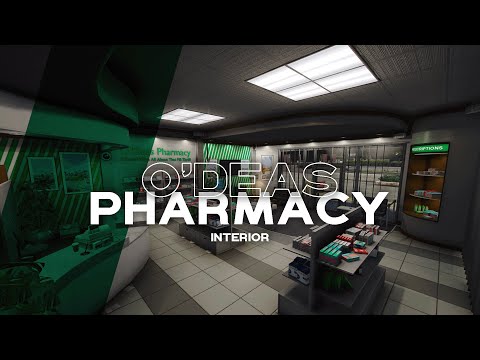 O'Deas Pharmacy V2 FiveM Interiors preview by WXMAPS