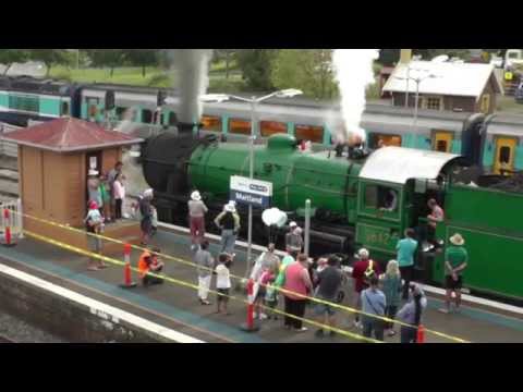 HUNTER VALLEY STEAMFEST 2015. 3642 & 3237 PART 1.