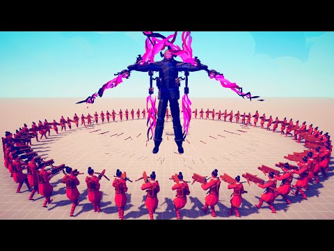 100x CHU KO NU vs EVERY UNIT - Totally Accurate Battle Simulator TABS