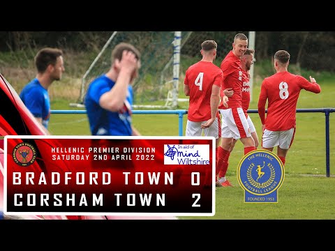 Bradford Town FC 0 V 2 Corsham Town FC - Hellenic Premier Match Highlights