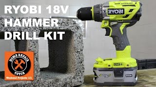 Ryobi 18V Brushless Hammer Drill Kit (Affordable Power)