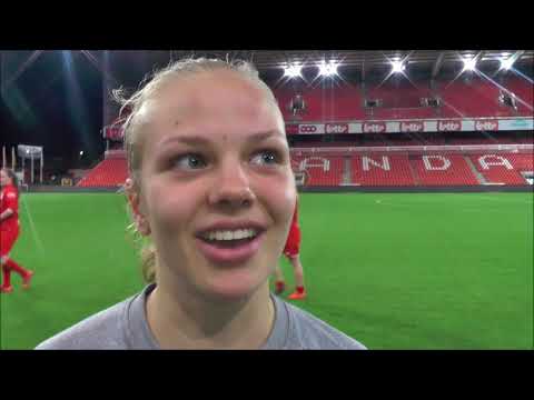 Sarah Wijnants na Standard - RSC Anderlecht op 29.09.2017