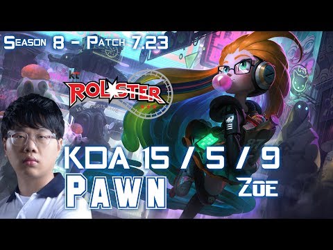 KT Pawn ZOE vs KARMA Mid - Patch 7.23 KR Ranked