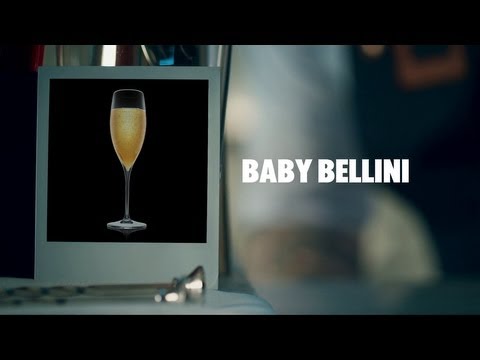 BABY BELLINI DRINK RECIPE - HOW TO MIX