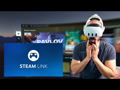 Easiest Way To Play SteamVR Games on Quest?! - Steam Link