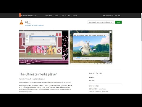 Install Vlc Without Snap