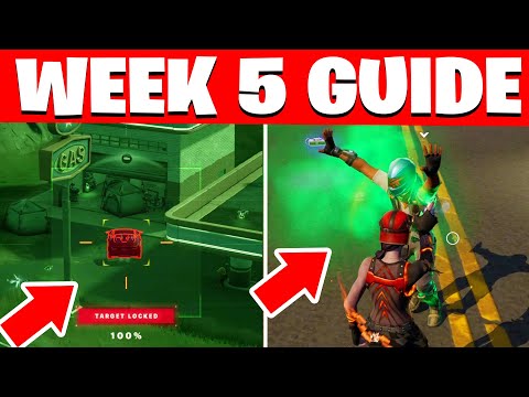 All Week 5 Quests Guide Fortnite - Week 5 Challenges chapter 3 season 2 in fortnite