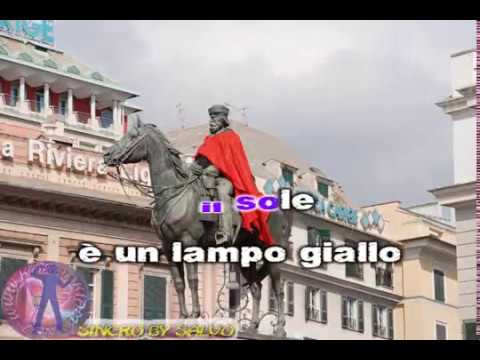 Paolo Conte - Genova per noi (karaoke - fair use)