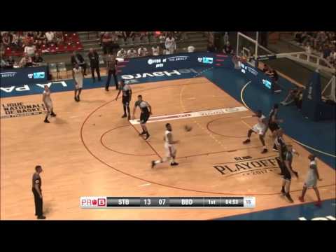 Résumé du match STB LE HAVRE vs BBD BOULAZAC (1/4 de finale RETOUR) PLAYOFFS 2017