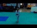 7 Year Old Girl Demonstrating Poomsae
