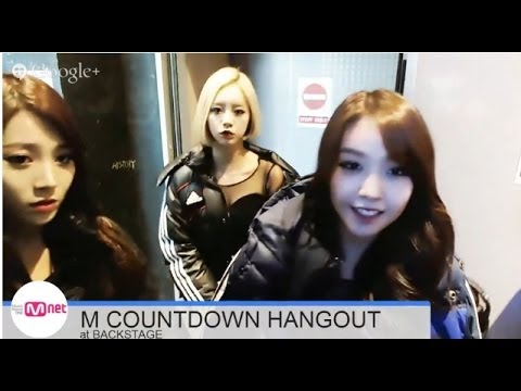 M COUNTDOWN HANGOUT CAM at BACKSTAGE
