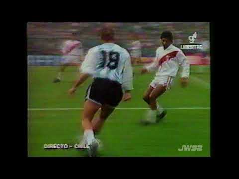 1991.07.14 Argentina 3 - Perú 2 (Partido Completo 60fps - Copa América Chile 1991)