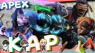 【KAP】ルーレットで出た回数 チャンピオンとるまで終われまてん！！【APEX Legends】