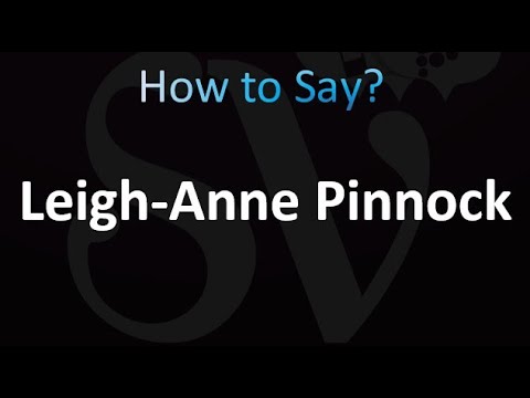 How to Pronounce Leigh-Anne Pinnock (correctly!)