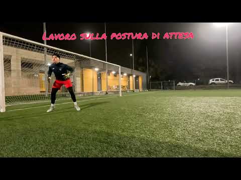ALLENAMENTO PORTIERI PRIMA SQUADRA AURORA SERIATE. SCARICO E SVILUPPO FORZA IN PORTA.