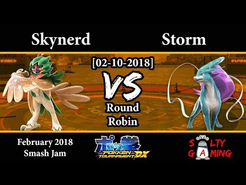 [2018-02-10] Pokkén - Skynerd (Decidueye) vs Storm (Suicune, Weavile) RR
