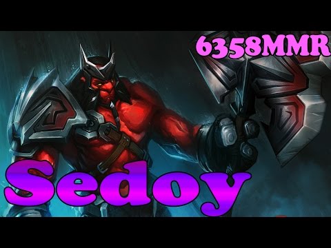 Dota 2 - Sedoy 6358 MMR Plays Axe Vol 2# - Ranked Match Gameplay