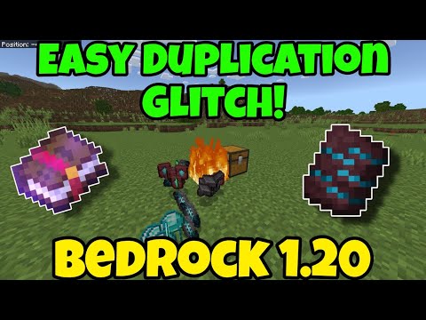 Minecraft 1.20 Duplication Glitch For Bedrock Edition! (PS4, SWITCH, XBOX, MCPE & PC!)