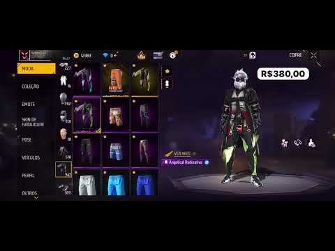 Conta de free fire a venda por 25 reais!!