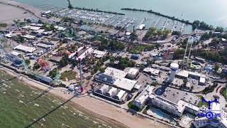 Cedar Point Amusement Park in Stunning 5.2 K HD
