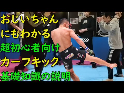おばあちゃんにもわかる超初心者🔰向けカーフキック超基本的知識を5流格闘家が説明させていただきましたm(__)m