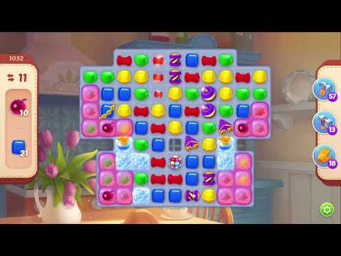 Homescapes 1032 Level - 17 moves - NO BooSTERS