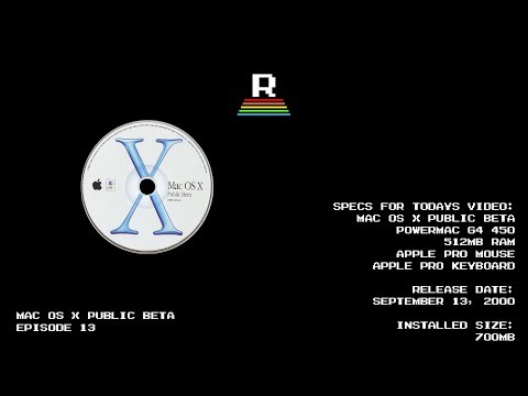 Installing the Mac OS X Public Beta