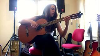 Video thumbnail for Yamaha CGX122MCC classical guitar demo by Guitars United