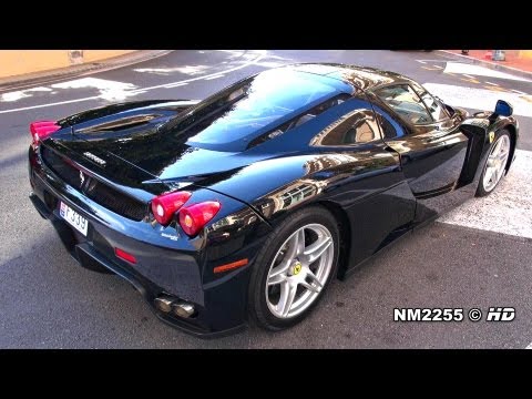 Black Ferrari Enzo INSANE SOUND - Start Up & Revs!