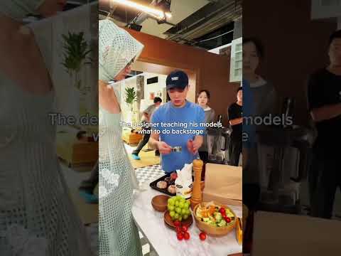 The definition of creativity #fashion #model #runway