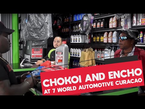 Chokoi and Encho at 7 World Automotive Curacao